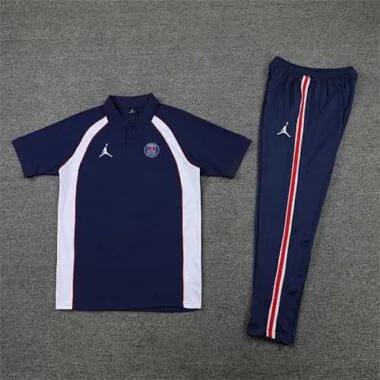 Polo Jordan PSG sapphire blue and white