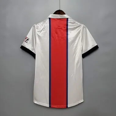 98-99 PSG, camisola branca de visitante