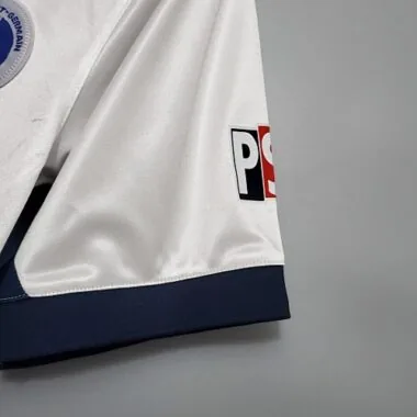 98-99 PSG, camisola branca de visitante