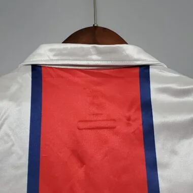 98-99 PSG, camisola branca de visitante