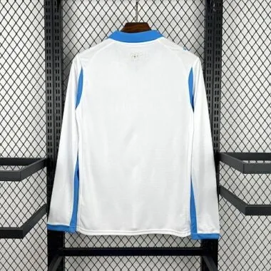 25-26 Marseille Heimtrikot – Langarm-Fußball-T-Shirt
