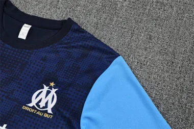 Conjunto de treino de futebol «Marseille Blue» 25-26 – Camisola de futebol