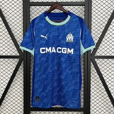 25-26 Marseille Third Kit Soccer T-Shirt AAAAJersey Supply Yupoo