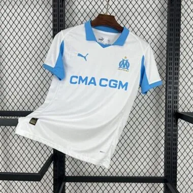 25-26 Marseille Home Kit Soccer AAAAJersey Yupoo