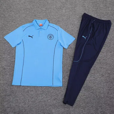 25-26 Marseille Blue Training Kit Soccer
