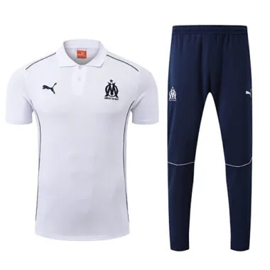 25-26 Marseille Whitr Training Kit Soccer AAAAJersey Yupoo