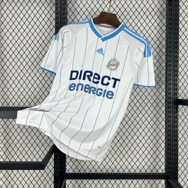 09-10 Marseille Home Kit Retro Soccer AAAAJersey Yupoo