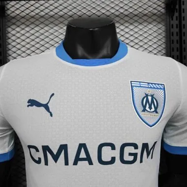 24-25 Marseille Home Kit Player Version Shirt Best