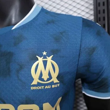 24-25 Marseille uittenue, spelersversie, voetbalshirt