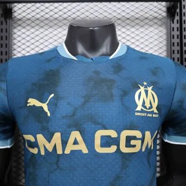 24-25 Marseille uittenue, spelersversie, voetbalshirt