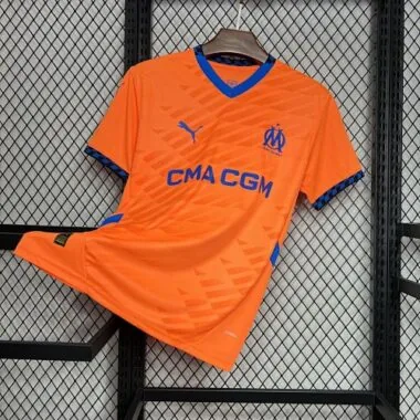 24-25 Marseille Third Shirt Soccer Uniforms Soccer