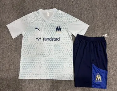 23-24 Marseilles Kids Soccer Jerseys (1)