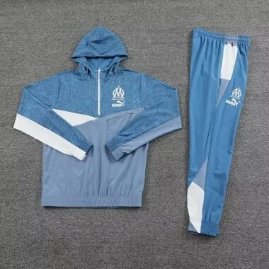 23-24 Marseille Hoodie Windbreaker Long Sleeve Training Suit