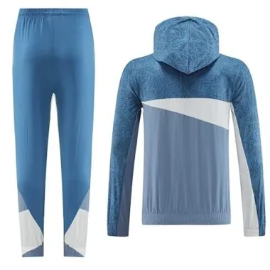 23-24 Marseille Hoodie Windbreaker Long Sleeve Training Suit