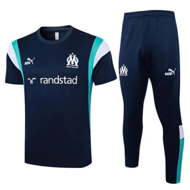 23-24 Marseille Short Sleeve Tracksuit Yupoo(2)