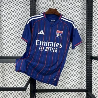 25-26 Lyon Away Kit Soccer AAAAJersey Yupoo