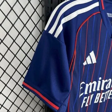 25-26 Lyon Away Kit Soccer