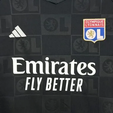 24-25 Lyon Away Kids Kit Soccer