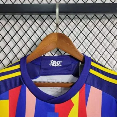 Equipamento de futebol barato do Lyon, 3.º equipamento de fora, 23-24, tamanho S-XXL