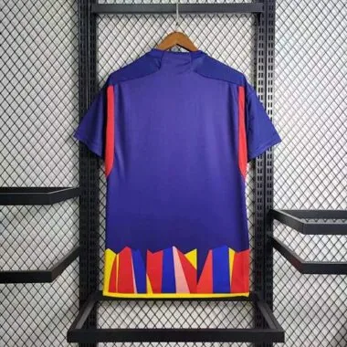 Equipamento de futebol barato do Lyon, 3.º equipamento de fora, 23-24, tamanho S-XXL