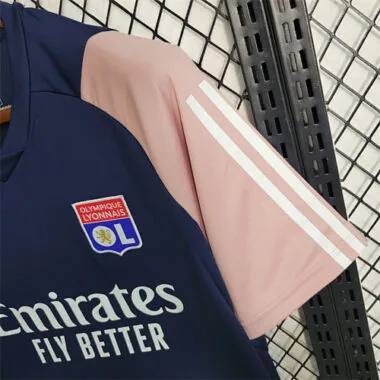 Tuta da allenamento Lyon Blue 23-24, taglie S-XXL, maglia da calcio