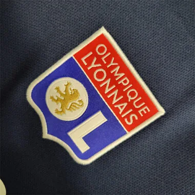 Tuta da allenamento Lyon Blue 23-24, taglie S-XXL, maglia da calcio