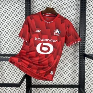 25-26 Lille Home Kit Soccer AAAAJersey Yupoo