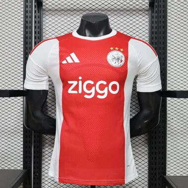 26-27 Ajax Home Kit Player Version Soccer T-Shirt AAAAJersey Supply Yupoo