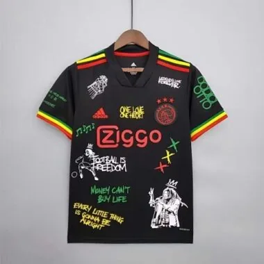 21-22 Ajax Black Kit Special Edition Soccer AAAAJersey