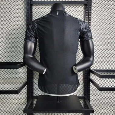 Camisa de futebol do Ajax, versão jogador, preta, tamanhos S-XXL, 23-24