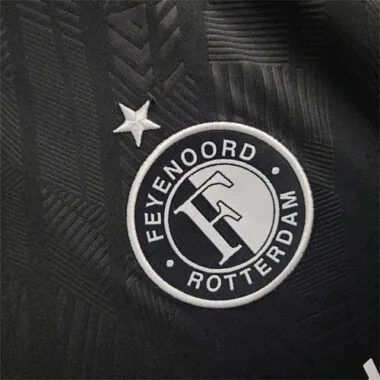 24-25 Feyenoord Away Black Kit Football