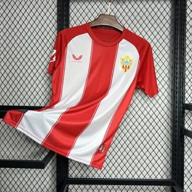 24-25 Almeria Home Shirt Soccer Uniforms Soccer