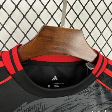 25-26 Benfica Black Special Edition Kit Soccer T-Shirt
