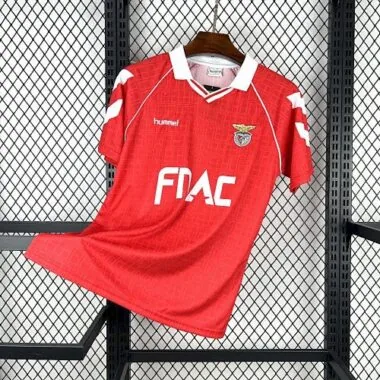 90-91 Benfica Home Kit Retro Soccer T-Shirt AAAAJersey Supply Yupoo