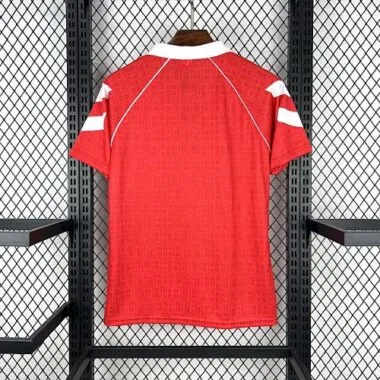 Camisola de futebol retro do equipamento principal do Benfica de 90-91