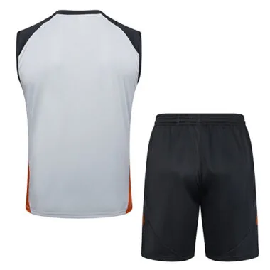 25-26 Benfica Grey Training Kits Football Vest Suits