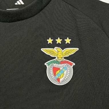 25-26 Benfica Nero - Divise pre-partita per bambini - Abbigliamento per ragazzi - Joy