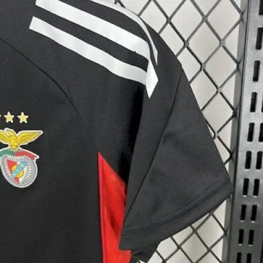 25-26 Benfica Nero - Divise pre-partita per bambini - Abbigliamento per ragazzi - Joy