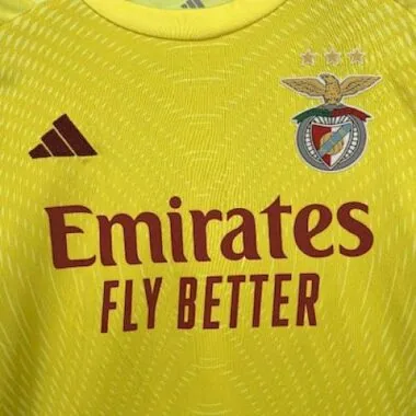 25-26 Conjuntos de guarda-redes amarelos do Benfica para crianças - Roupa juvenil Joy