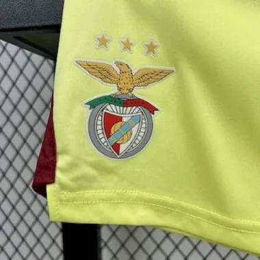 25-26 Conjuntos de guarda-redes amarelos do Benfica para crianças - Roupa juvenil Joy