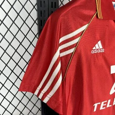 98-99 Divisa da casa del Benfica - Maglia da calcio retrò