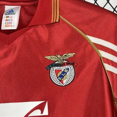 98-99 Divisa da casa del Benfica - Maglia da calcio retrò