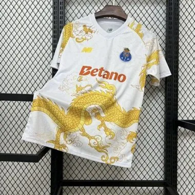 25-26 Porto White Special Edition Kit Soccer T-Shirt AAAAJersey Supply Yupoo