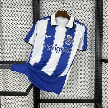 03-04 Porto Home Kit Retro Soccer AAAAJersey