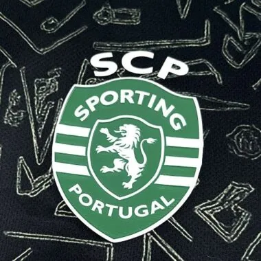 Camisola de futebol «Lisbon Black Concept Kit» 25-26