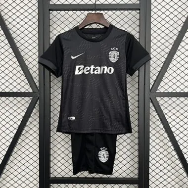 25-26 Sporting Lisbon Special Edition Kids Kit Soccer T-Shirt AAAAJersey Supply Yupoo