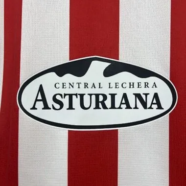 25-26 Sporting de Gijón thuis Tenue voetbalshirt