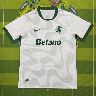 25-26 Sporting Lisbon Away Shirt Football Apparels Joy AAAAJersey Supply Yupoo