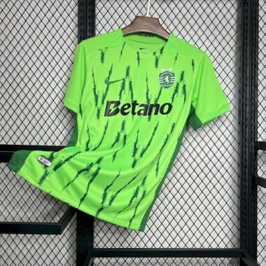 24-25 Sporting Lissabon derde shirt voetbaltenues voetbal