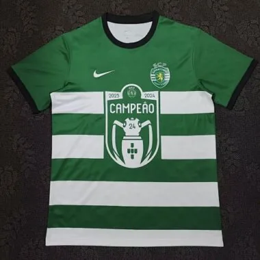 23-24 Divisa da calcio del Sporting Lisbona - Edizione speciale "Champion Kit"